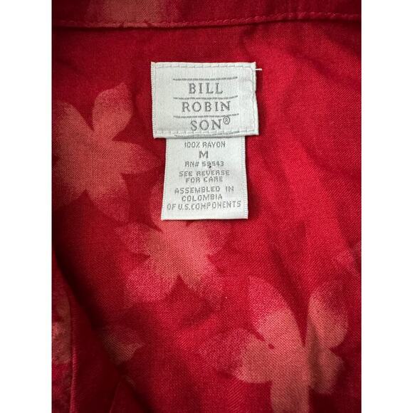 Bill Robinson “Hula Girl” 100% Rayon Hawiian men’s shirt. - Picture 2 of 11